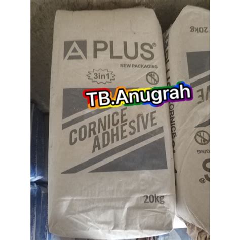 Jual Compound Gypsum Aplus Kompon Gipsum A Plus Cornice Adhesive Kg