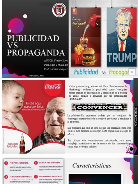 Publicidad Vs Propagandapptx Pdf Publicidad Marketing