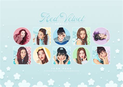 Icon Pack Red Velvet Rookie By Tsukinofleur On Deviantart