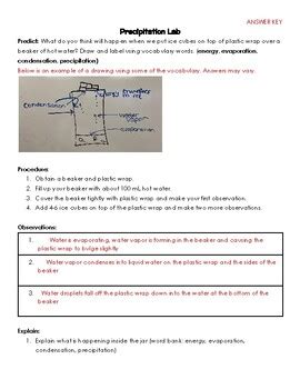 Precipitation Lab By STEM With Mrs M TPT