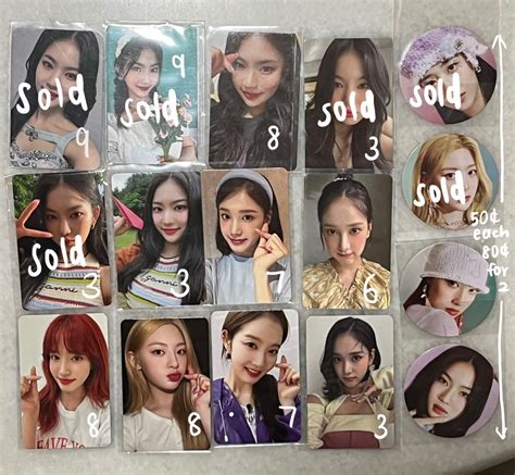 Wts Lfb Stayc Isa J Yoon Seeun Pc Instocks Hobbies Toys