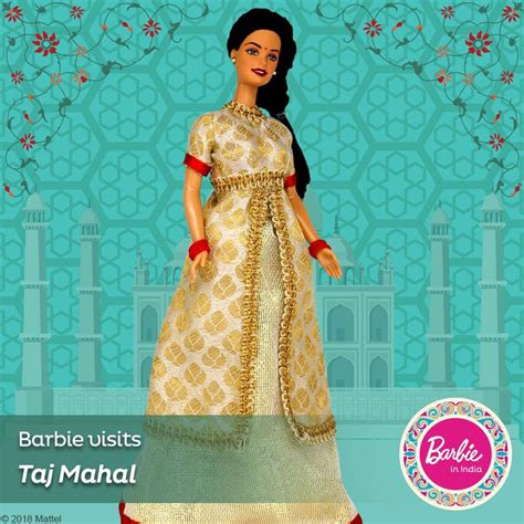 Barbie Visits India’s Wonder Of The World Taj Mahal Gpr24 Barbiepedia