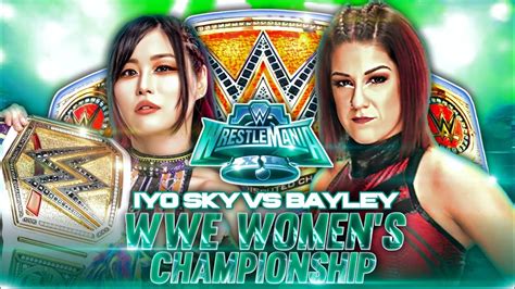 IYO SKY VS BAYLEY At WrestleMania 40 Roman Cody Face Off On