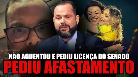 SENADOR BOLSONARISTA que apareceu DOIDÃO em live SUMIU e pediu