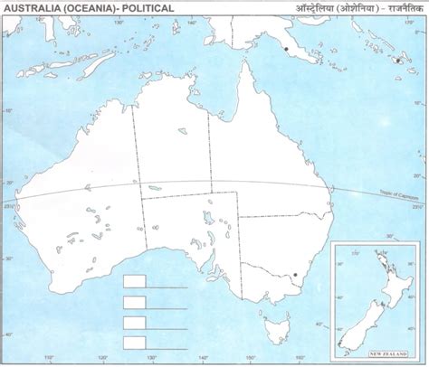 Political Map Of Australia With States Aglasem