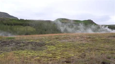 Geysir Is A Famous Hot Spring In The Geo Stock Video Pond