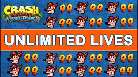 Crash Bandicoot 1 Unlimited 99 Lives Farming Fast And Easy On Cloud