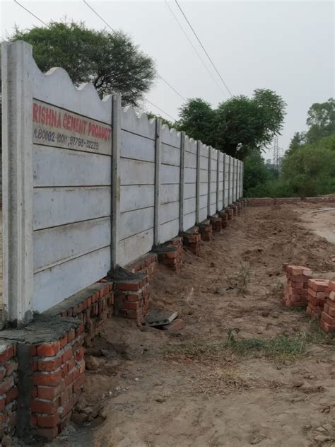 Prefab RCC Compound Wall Thickness 24 Mm At Rs 100 Sq Ft In Sangrur