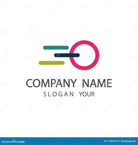 Abstract Logo Companycorporate Design Element Illustrator Stock