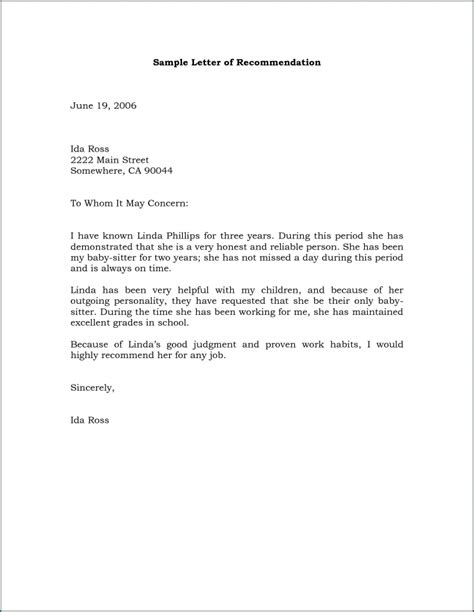 Sample Of Business Recommendation Letter Template Bogiolo