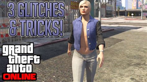 GTA 5 Online 3 Glitches Tricks Online Strip Club Glitch No Bra