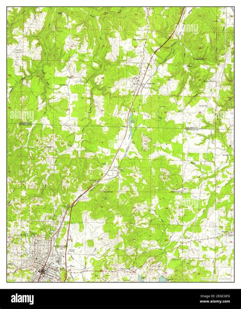 Russellville, Alabama, map 1957, 1:24000, United States of America by ...