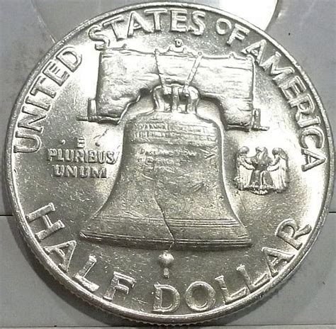 D Gem Bu Franklin Half Dollar With Full Bell Lines L For