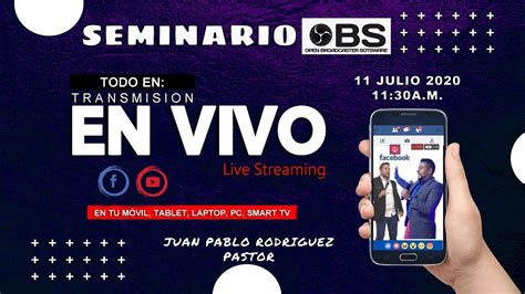 🔴 En Directo 🔴 Como Transmitir En Vivo Por Facebook Y Youtube Con Obs