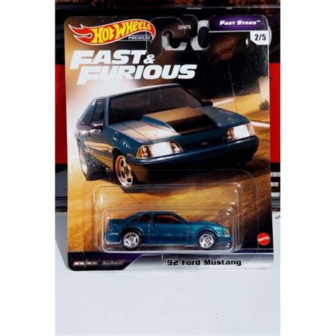 Hot Wheels Ford Mustang Fast Furious Shopee Brasil