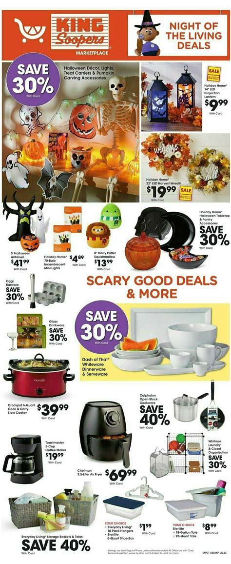 King Soopers Weekly Ad Deals From September