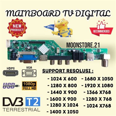 Jual Mainboard Digital Universal TV LCD LED Shopee Indonesia