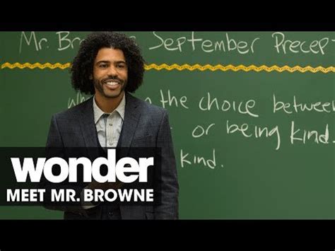 Wonder (2017 Movie) – Meet Mr. Browne (Daveed Diggs) | Only Cinema