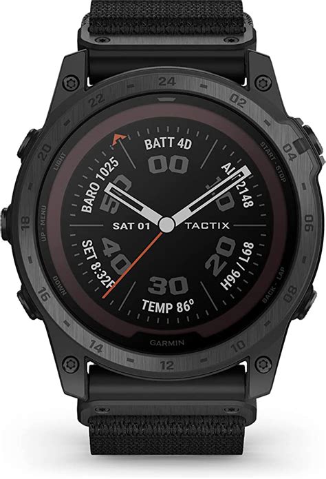 Garmin Tactix 7 Pro Edition Ruggedly Built Tactical Gps Watch With Solar Charging Capabilities