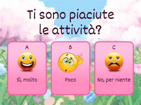 Test Di Autovalutazione Quiz