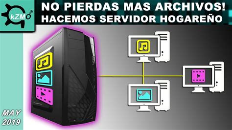 COMO HACER UN SERVIDOR DE ARCHIVOS FACIL Y ECONOMICO YouTube