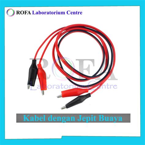 Jual Kabel Jepit Buaya Capit Buaya Penghubung Kabel Dc Kabel