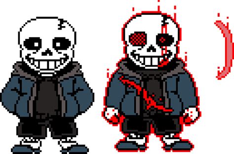 Broken Reality Sans Sprite My Au By Pedroundertal On Deviantart