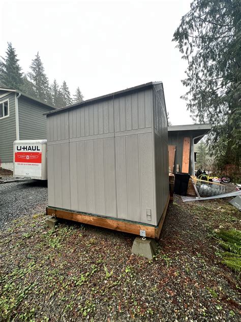 Craftsman Storage Gable Plastic Resin Shed X For Sale In Lake Stevens