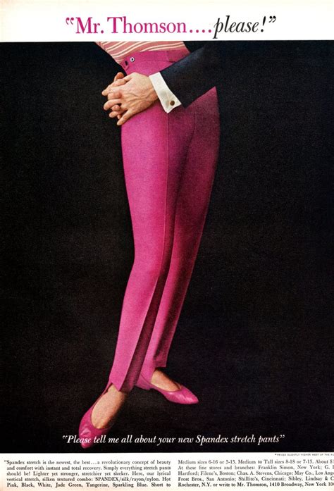 See Some Slimming And Sexy 1960s Stretch Pants Click Americana