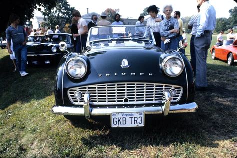 British Car Show In Waynesboro Virginia Usa Circa