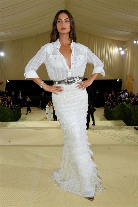 Lily Aldridge At 2021 Met Gala In New York 09132021 Hawtcelebs