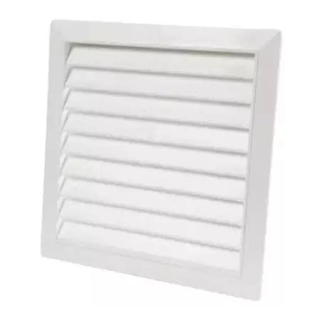 Rejilla Plástica 20x20 Ventilación Persiana Blanco Alphasumifer