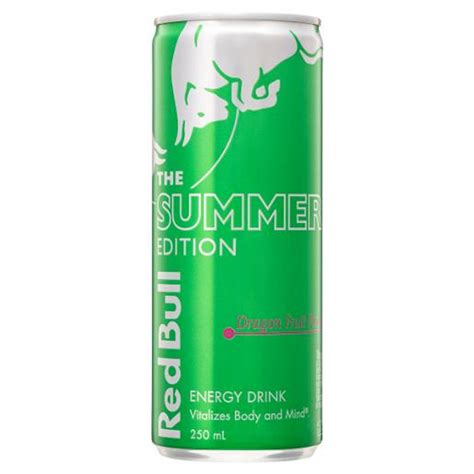 Red Bull Limited Edition Dragon Fruit Energy Drink 250ml Melbourne Office Supplies