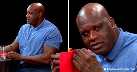 Shaq Oneals Hilarious Reactions While Eating Spicy Wings On ‘hot Ones