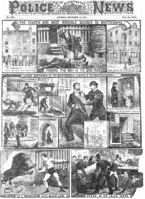 Jack the Ripper - Whitechapel Murders Illustrated Police News (1888-1899)