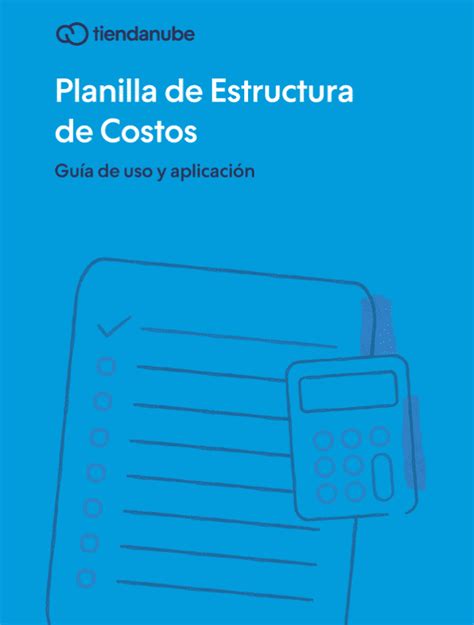 Planilla De Estructura De Costos Tiendanube