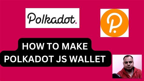 HOW TO MAKE POLKADOT WALLET Polkadot Polkadotwallet Cryptonic1