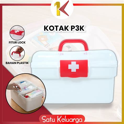 Jual SK C832 Kotak P3K First Aid Kotak Penyimpanan Obat Medicine Box