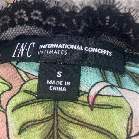 Inc International Concepts Intimates And Sleepwear Inc Tropical Jungle Leopard Bodysuit Size