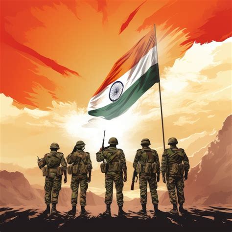 Premium Photo India Army Day