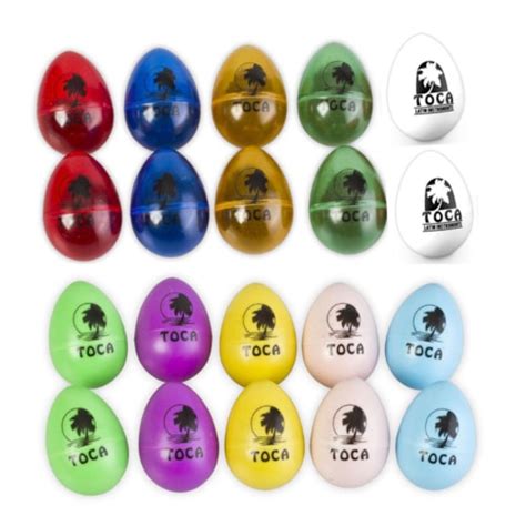 Toca Egg Shaker Each Assorted Colors Guitars Acoustic Bananas