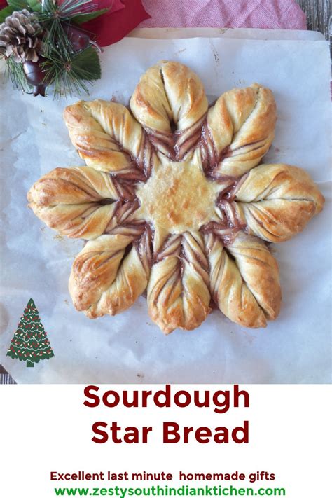 Sourdough Star Bread Star Bread Sourdough Christmas Food