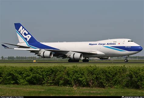 JA05KZ Nippon Cargo Airlines Boeing 747 4KZF Photo By Piet Alberts ID