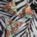 Triangle Bikini Set Boho Swimsuit Striped Bikini Set Green Triangle Bikini Boho Green Bikini