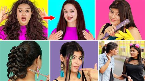 Cool Hair Hacks And Ideas To Look Gorgeous स्मार्ट लड़कियों के लिए