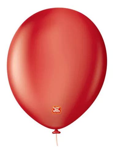 látex São Roque Balão Profissional Premium Uniq globo rojo intenso 40cm