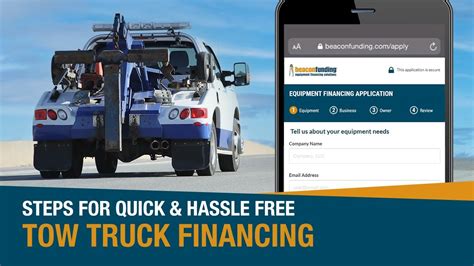 Steps For Quick And Hassle Free Tow Truck Financing YouTube