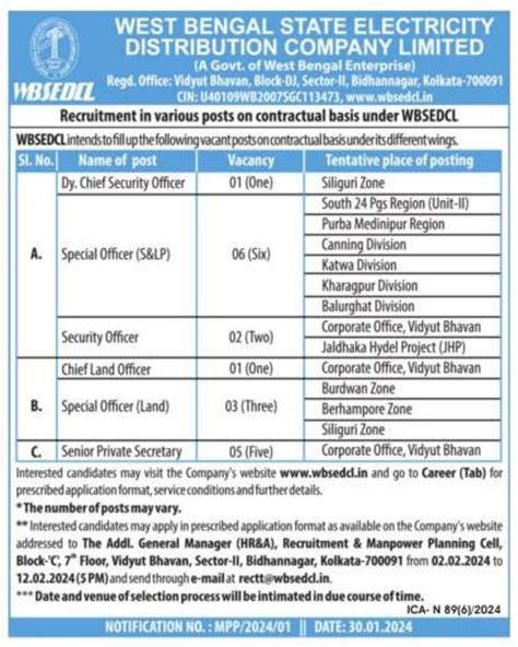 WBSEDCL Recruitment 2024 All Exam Review