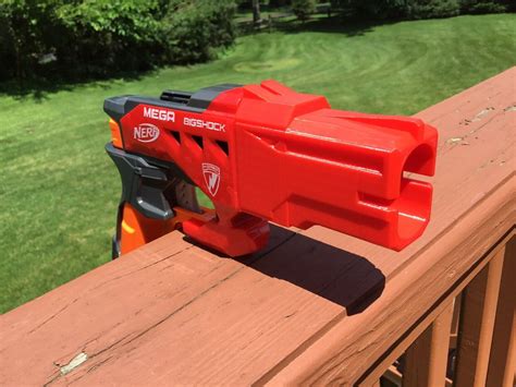 Sswi Nerf Mega Bigshock Judge Tactical Barrel Custom Mod Barrel Only So Sick With It