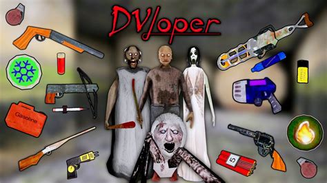 All DVloper Official And Unofficial Games All Weapons Granny All